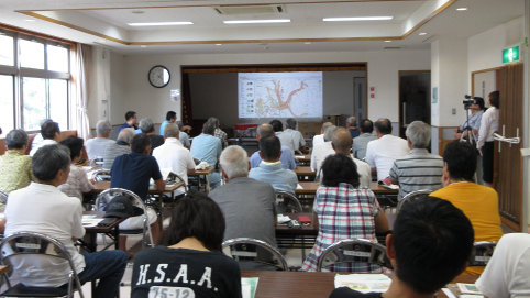 防災学習会での様子