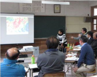 防災学習会での様子